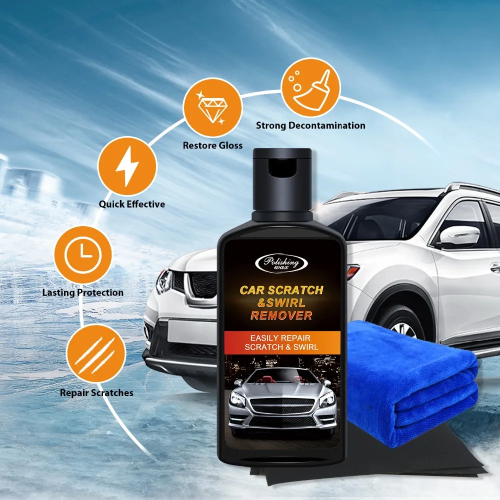 ワックスマジック車のスクラッチ除去カーペイントケア傷修理ポリッシュワックス Aliexpress