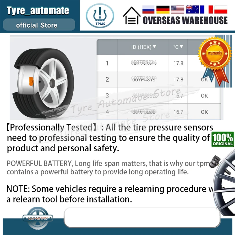 * ǰ *  Ÿ̾ з ͸ ý TPMS  52933-D4100 2015-2022  Ʈ  Ƽ Ϸ 52933-D9100, Kia OPTIMA NIRO