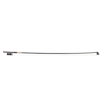 

Carbon Fiber Violin Bow Grid Pattern Bow with Copper Wire Cross Shape Frog Good Balance for 4/4 Violin Bow Gold Color