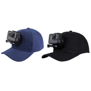 

2x PULUZ for Go Pro Accessories Outdoor Sun Hat Topi Baseball Cap with Holder Mount for GoPro HERO5 HERO4 Session HERO 5 4 3 2 1