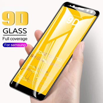 

500Pcs 9D Tempered Glass For Samsung A710 A510 A310 A720 A520 A320 A6 A8 Plus 2018 Full Glue Full Cover Screen Protective Film