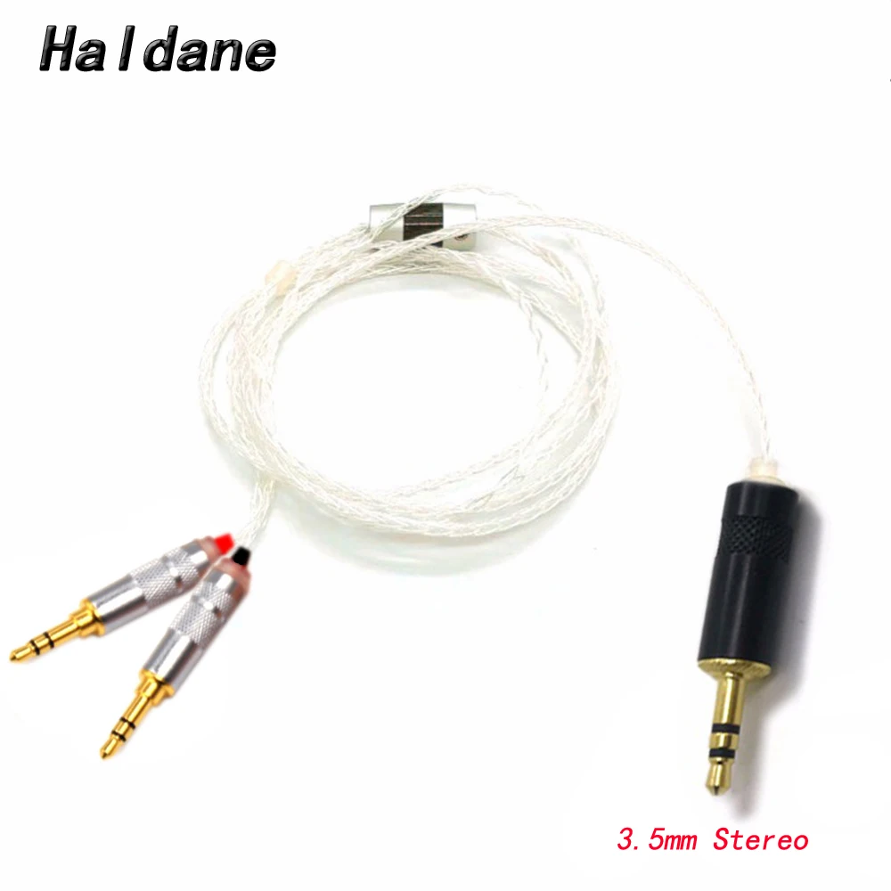 Haldane 8cores 7N Silver Plated Replacement Headphones Cable Audio Upgrade Cable for Sonus Faber PRYMA Headphone
