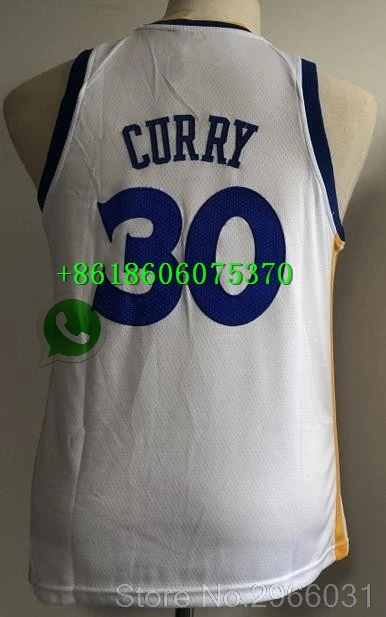 Golden State A+ quality Youth Kids#30 Stephen Curry 11 Klay Thompson 35 Kevin Durantly 23 Draymond Green Jersey - Цвет: Youth kids