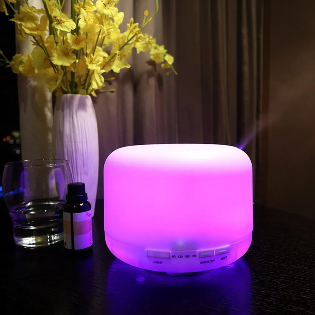 500 мл низкий уровень шума ароматерапия увлажнитель ультразвуковой Эфирный