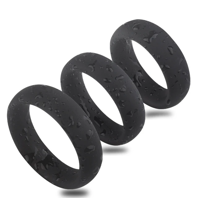 COCKRING,45mm--Anneau de pénis Scrotum en Silicone pour homme, jouet sexuel  pour homme, retardement de l'éjaculation, érection durab