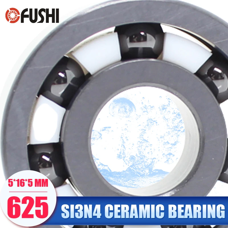 625 Full Ceramic Bearing ( 1 PC ) 5*16*5 mm Si3N4 Material 625CE All Silicon Nitride Ball Bearings | Обустройство дома