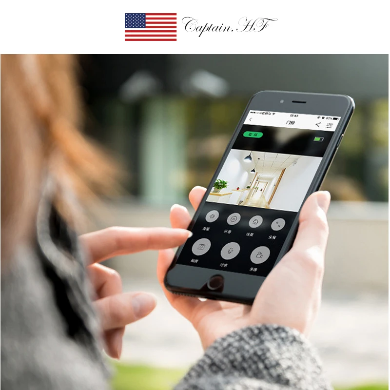 US Captain HF Smart WIFI Video Doorbell
