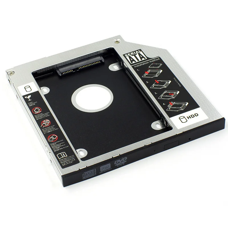 9.5MM 2nd HDD Hard Drive Caddy for Dell Inspiron 15 3521 3537 3541 3542 3543 3545 3567 5558 5559 3421