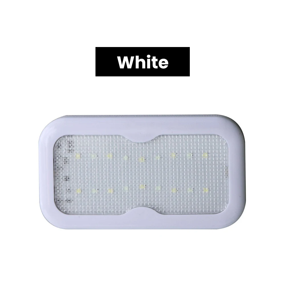 White AOSHIKE 1 шт. автомобильный интерьерный светильник светодиодный светильник автомобильный потолочный светильник для чтения Магнитный потолочный светильник Универсальный Автомобильный интерьер usb зарядка - Испускаемый цвет: White