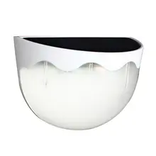 6 светодиодов Солнечная лампа датчик водонепроницаемый солнечный светильник белый светильник забор желоба Сад Двор, Крыша Настенный светильник Прямая поставка