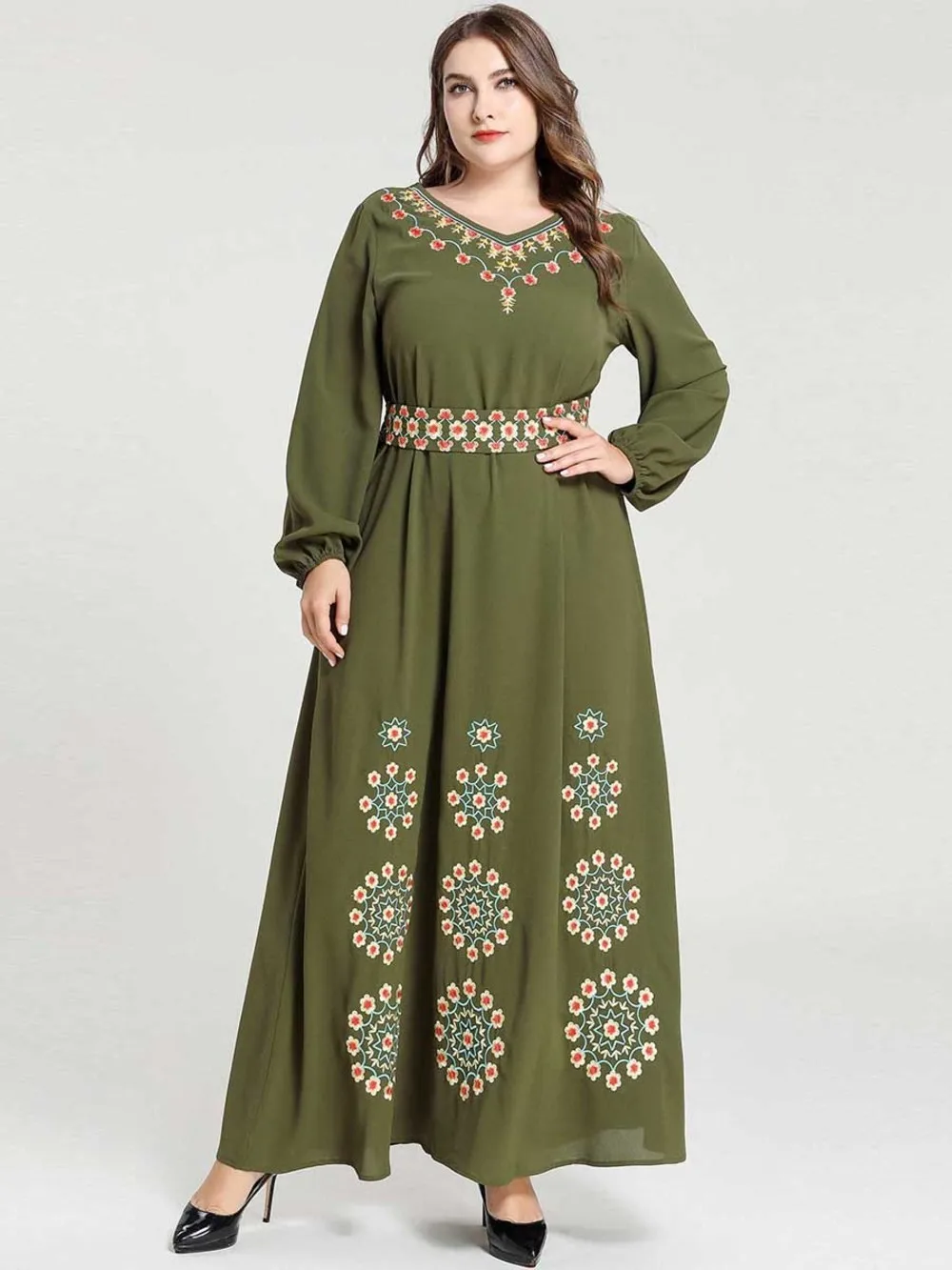 

2020 Abaya Saudi Arabia Muslim Dress 2020 Hijab Black Dubai Abaya Muslim Evening Dress With Hijab Vestido For Lovers