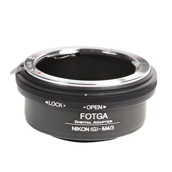 

FOTGA Lens Adapter Ring for Nikon G AF-S to Mini 4/3 M4/3 Adapter for EP1 EP2 GF1 GF2 GH1 GH2 G1