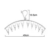 8/10/20 Pegs Portable Bathrooms Cloth Hanger Rack with clips Clothespin Clothes Hangers Socks Bras Towel Underwear drying Clips 4