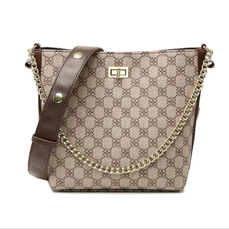 

Quality luxury Designer Handbag Tooth Large Capacity Pack Leather printing Bag Lady Tote Shoulder Messenger Crossbody