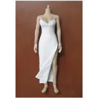 1/6 женское белое платье Чонсам для 12 "фигурка тела модель одежды игрушки аксессуары
