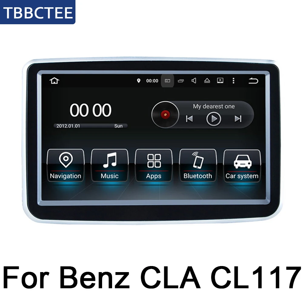 Для Mercedes Benz cla Class C117 2013~ NTG Android ips Автомобильный плеер стиль Авторадио gps навигация авто радио wifi