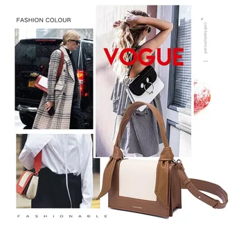 

2020 New Korean Style Handbag Rabbit Eared Wide Shoulder Strap Massenger Bag Shoulder/Crossbody Bag Women Bag