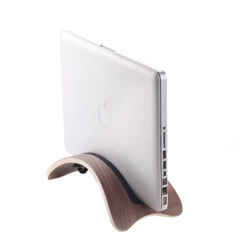  Bracket SAMDI Formacbook air pro ForApple laptop vertical wood wooden stand base bracket