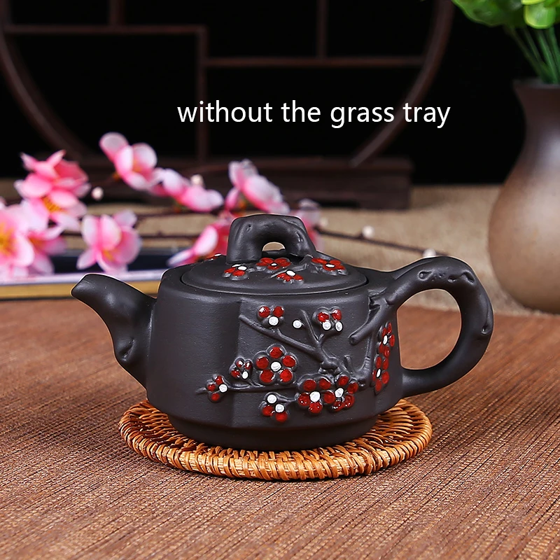 F Style Yixing Teapot 110ml 150ml Zisha Pot Purple Clay Tea Pots Handmade Small Teapots Pu'er Kettle Container Drinkware Decor Crafts - Цвет: F Style