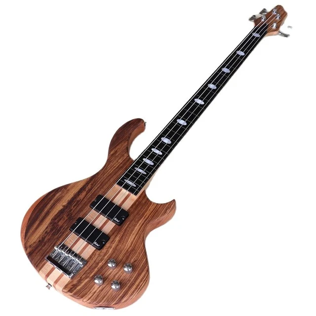 Guitare basse électrique sans manche, 4 cordes, 43 pouces, manche