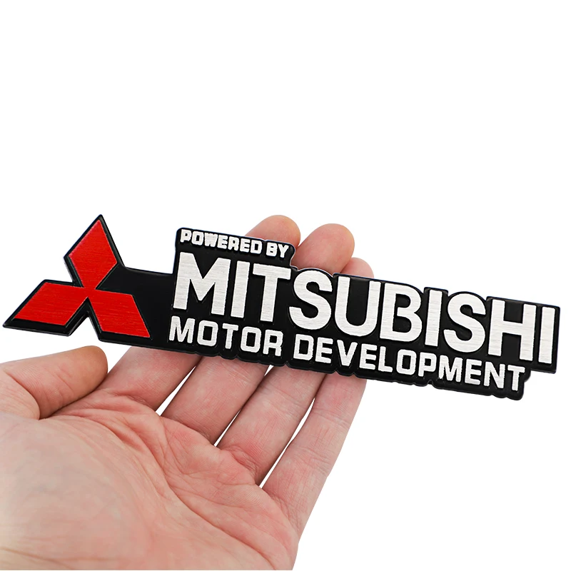 Металлические 3D наклейки с эмблемой багажника для Mitsubishi Pajero Outlander 3 Xl L200 Jinxuan ASX Lancer