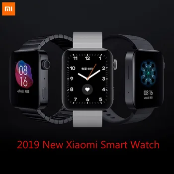 

2019 New Xiaomi Smart Watch MIUI For Watch Xiaomi Wear App Bluetooth4.2 WiFi Pogo in Charging Heart Rated Activity Tracked