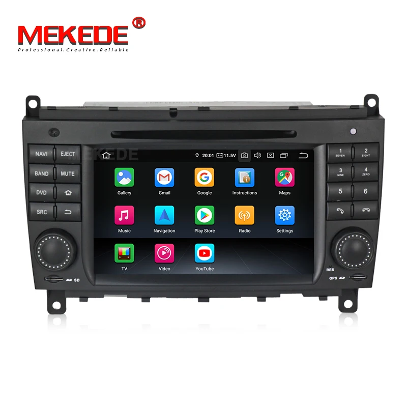 PX5 android 9,0 4 Гб+ 64 ГБ Автомобильный мультимедийный плеер навигация gps DVD для Mercedes Benz CLK W209 2006-2012 CLS W219 2004-2008 WiFi