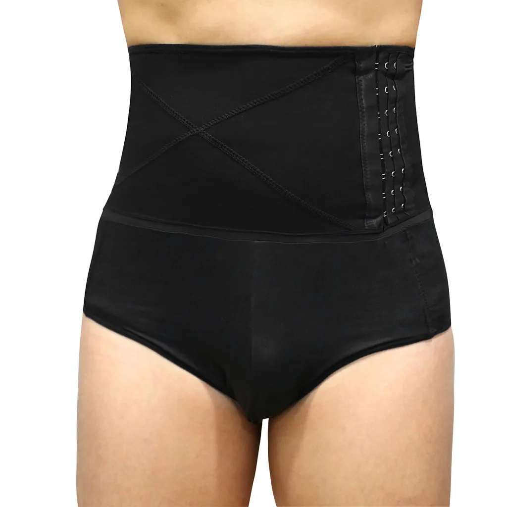 shaping pants for Men High Waist mens boxersCorset Body Pants Shorts Pants Corsets Leggings Underpants#40