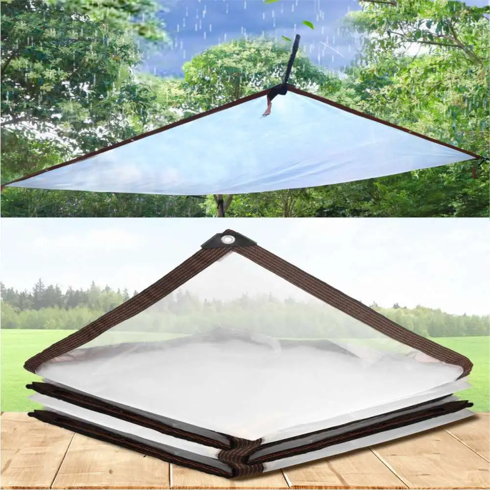 Comprar Lona impermeable con película transparente para ventanas