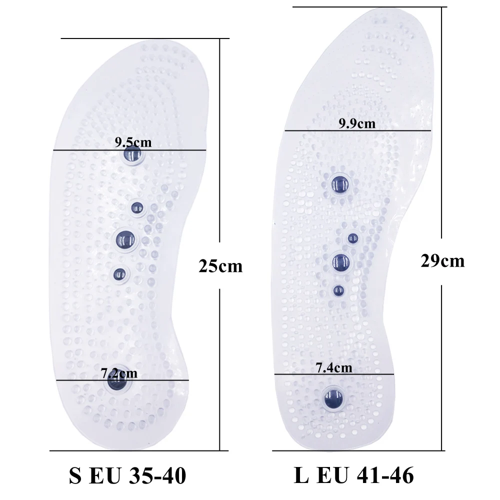 KOTLIKOFF Магнитная терапия стельки для похудения потеря веса Массаж ног забота о здоровье коврик для обуви коврик Иглоукалывание подошва обуви
