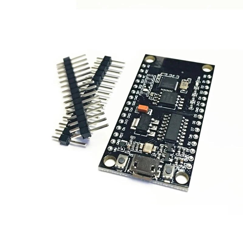 NodeMCU V3 Lua WIFI module integration of ESP8266 + extra memory 32M Flash USB-serial CH340G for Arduino | Электронные