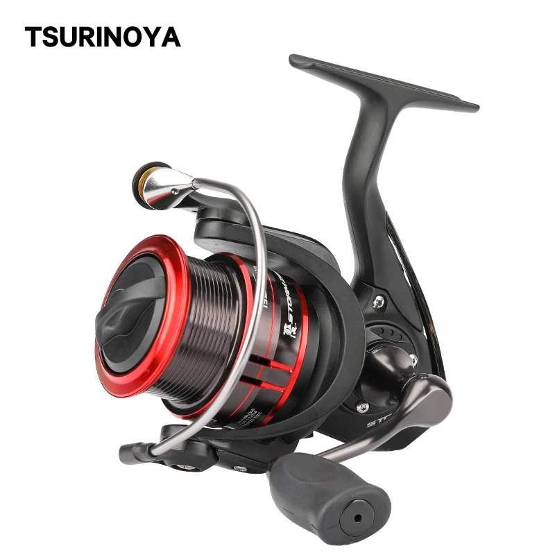 

TSURINOYA ST2000 2500 3000 Spinning Fishing Reel 5.2:1 9BB Drag Power 7kg Metal Spool Lure Reel Lightweight Smooth Fishing Wheel