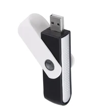 Вращающийся здоровый USB ионизатор ионный очиститель воздуха удобный свежий для ПК ноутбук QT