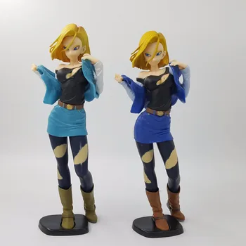 

Anime Dragon Ball Z Android 18 lazuli 230mm PVC Action Figure Dragon Ball Super lazuli Goku Vegeta Action Figure Model Toy Q119