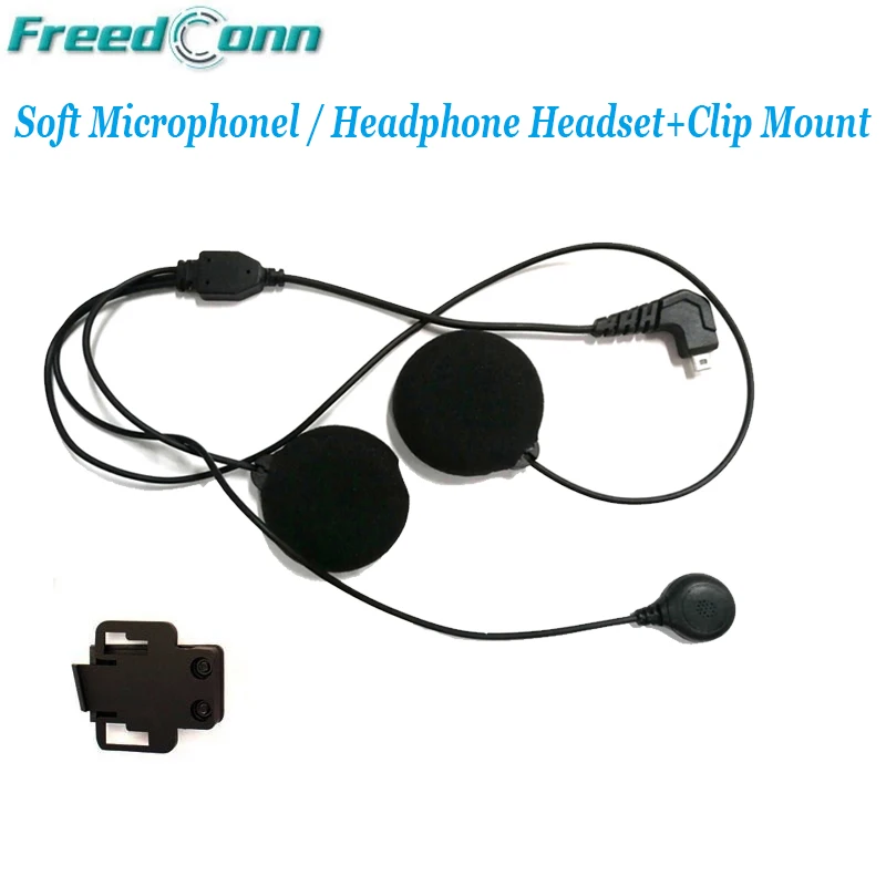 Бесплатная доставка! Мотогарнитура для шлема Freedconn FDCVB Bluetooth-гарнитура с мягким