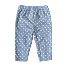 Штаны для малышей повседневные штаны-шаровары унисекс детские штаны-шаровары для мальчиков и девочек серого и синего цвета