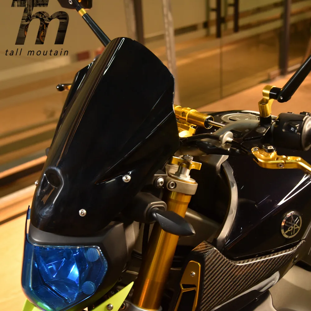 Ветровое стекло с монтажным кронштейном FZ MT 07 для Yamaha MT07 MT-07 FZ07 FZ-07 2013 2014 2015 2016 2017 |