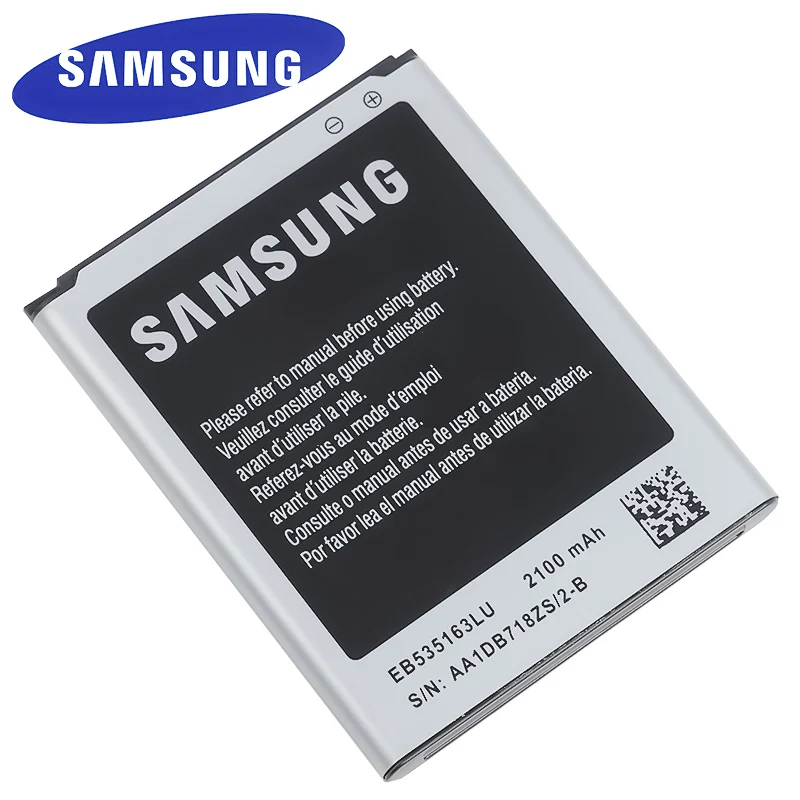 EB535163LU оригинальный сменный аккумулятор SAMSUNG для Samsung I9082 Galaxy Grand DUOS I9080 I879 I9118 Neo + i9168