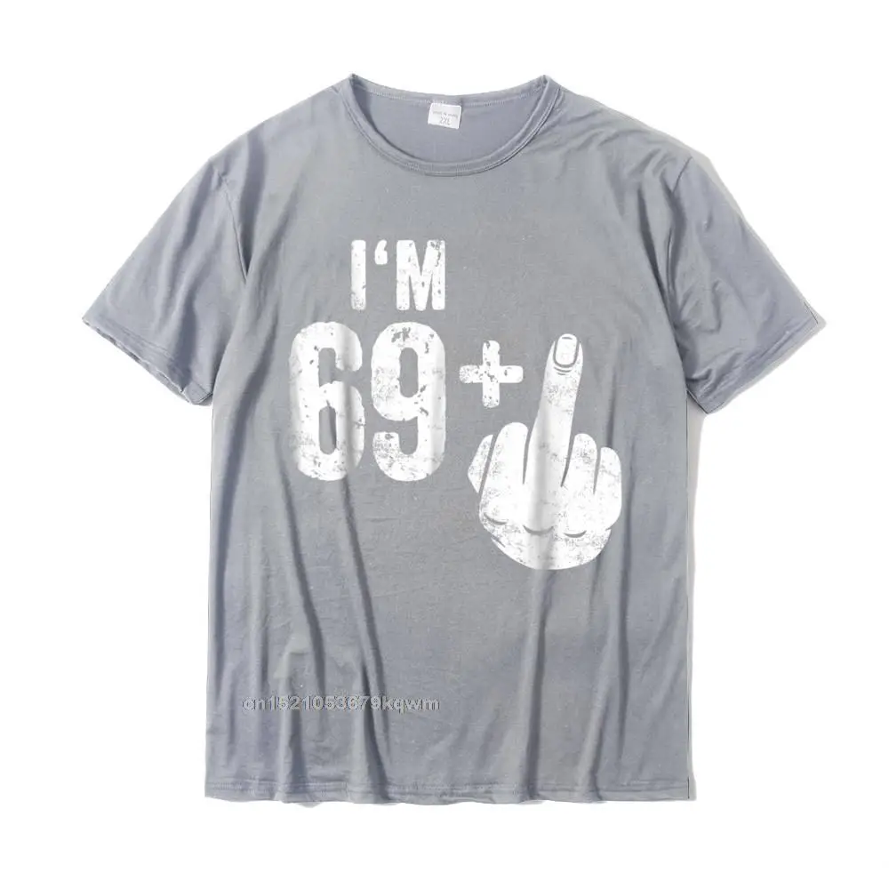 Unique Custom Round Neck Top T-shirts Autumn Tops & Tees Short Sleeve for Men Coupons 100% Cotton Fabric Cool T Shirt Funny 70th Birthday Gift Idea T-Shirt__5239 grey