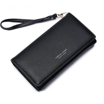 

bestselling 2020 Korean women's wallet long section ladies wallet card bag wallet female envelope Candy Color wallets