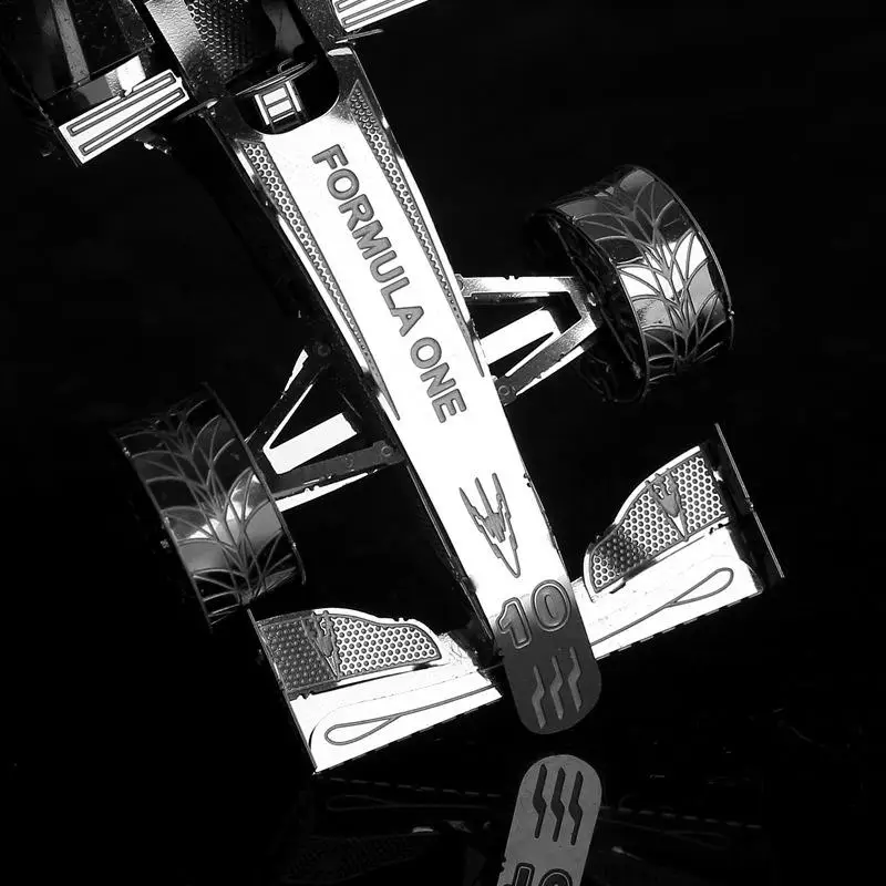 3D головоломка металлическая модель комплект F1 гоночный автомобиль Voiture Сборка DIY лазерная резка коллекция игрушек сборные модели пазлов игрушки для взрослых