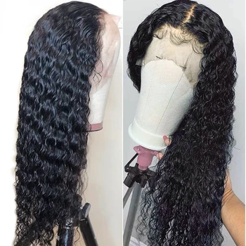 

13x4 Curly Hair Lace Front Wig 8-24 Inch Glueless Lace Front Human Hair Wigs 150% Density Alimice Malaysian Remy Hair Wigs