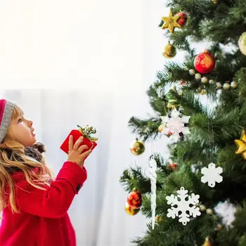 

41Pcs Christmas Icicle Pendant Ice Hanging Decor Christmas Tree Pendant Xmas Tree Pendant for Shop Office Bar Home