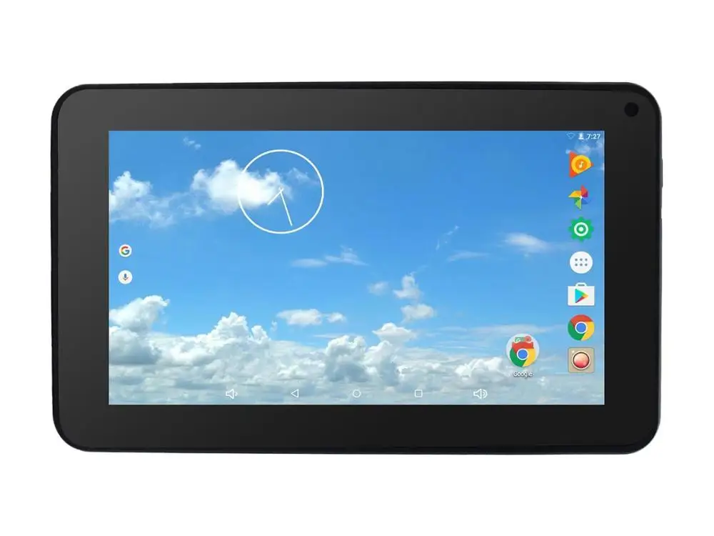 G11 планшетный ПК 7 дюймов ips Sreen 1024*600 Android7.1 1 Гб+ 16 Гб планшет с двойной камерой Allwinner A53 четырехъядерный Wifi