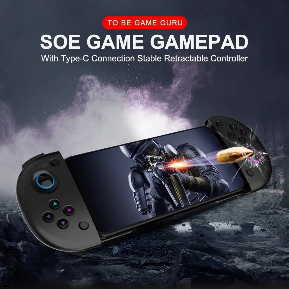 

Gamepad With Type-C Connection Stable Retractable Controller Gamepad Android Gamepads 2020 NEW