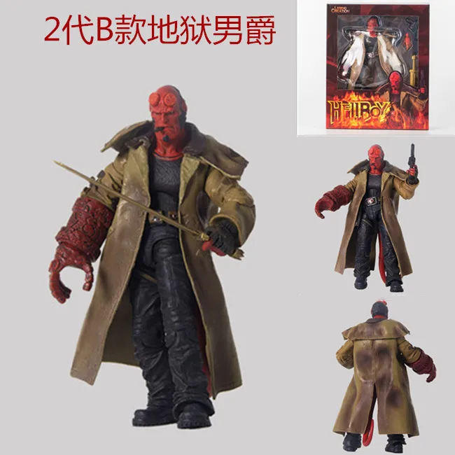 

6-Inch Hellboy HELLBOY Mobile Figurine 2 s B- Garage Kit Model High-quality Version of Decoration