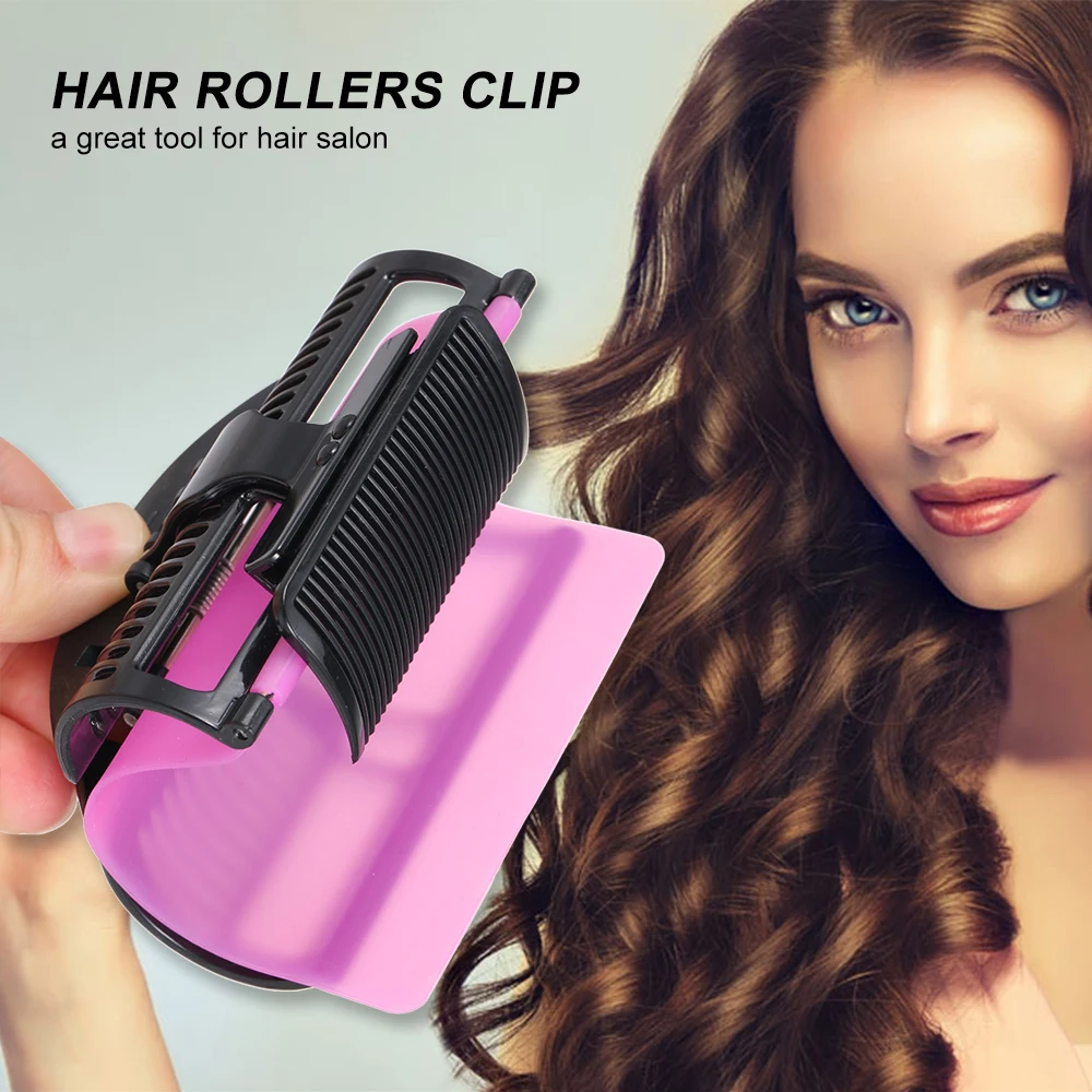 

1Pcs Salon Curling Maker Hair Roller Clip Tool For Hair Perm Insulation Perm Rod Roller Clip with Comb Hairstyle tools