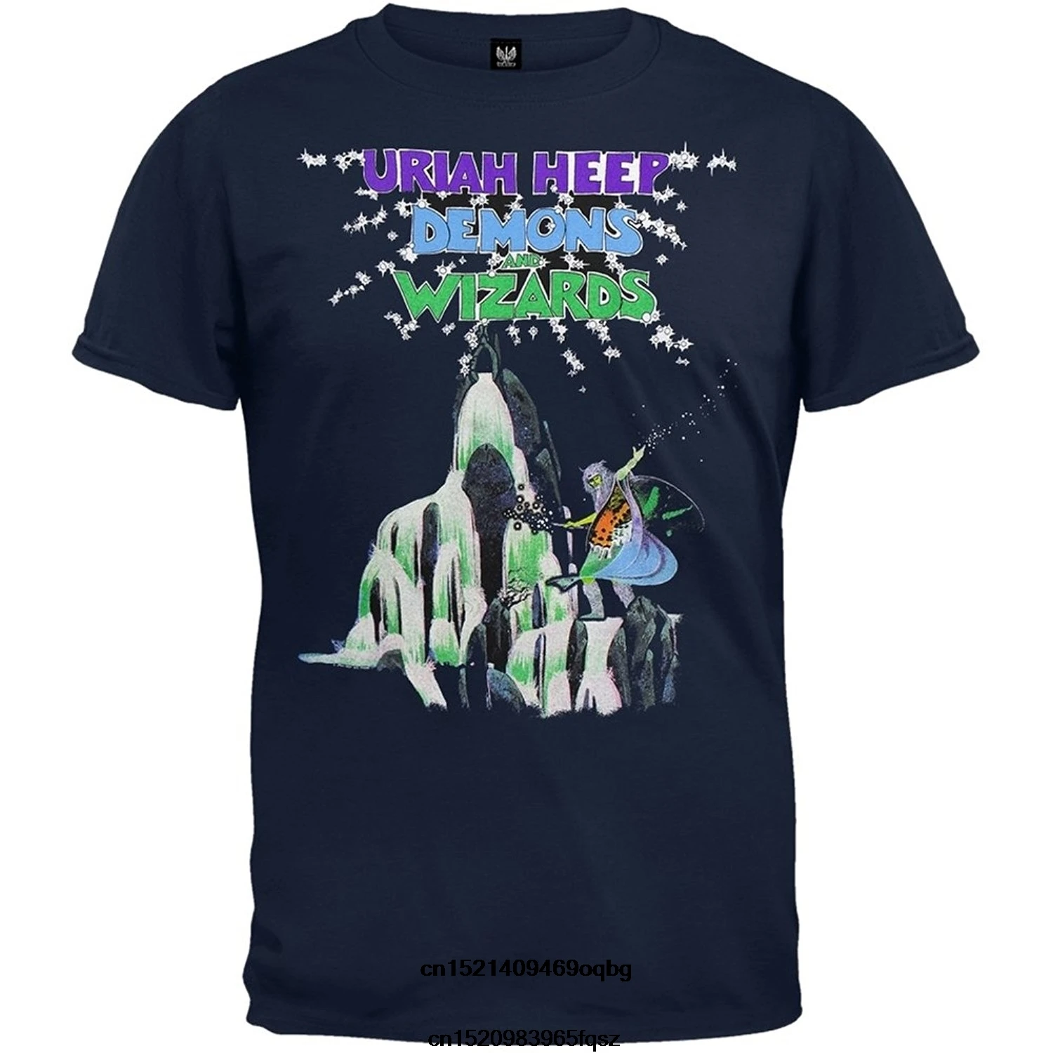 

Uriah Heep - Mens Demons And O-Neck Short Sleeve 2018 hot Summer funny cool Fashion Printed Hipster Tops T Shirt