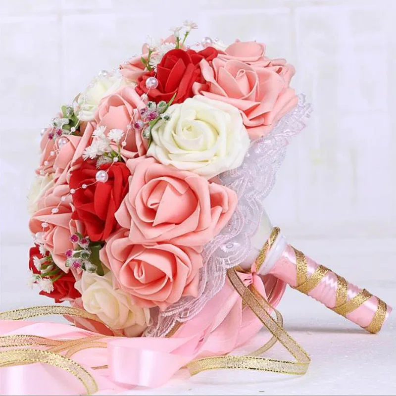 Wedding Bouquets Handmade Bridal Flower Wedding Party Gifts Accessories