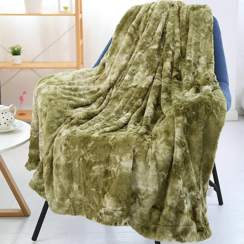 Новое флисовое покрывало для одеяла из искусственного меха легкое портативное мягкое теплое одеяло машинное моющееся домашнее Автомобильная офисное кресло самолет кемпинг
